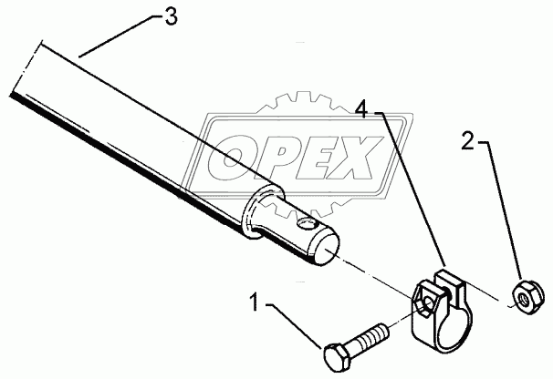 Lower link connection ED68 L2 Z3