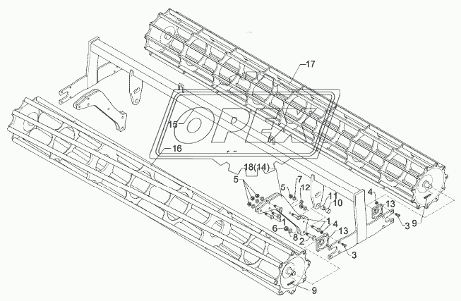 Double roller D400-250 RE SM9K 1