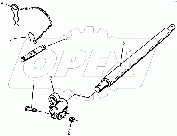  661 1164 Three point connection