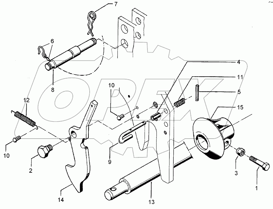 661 2000 Three point connection