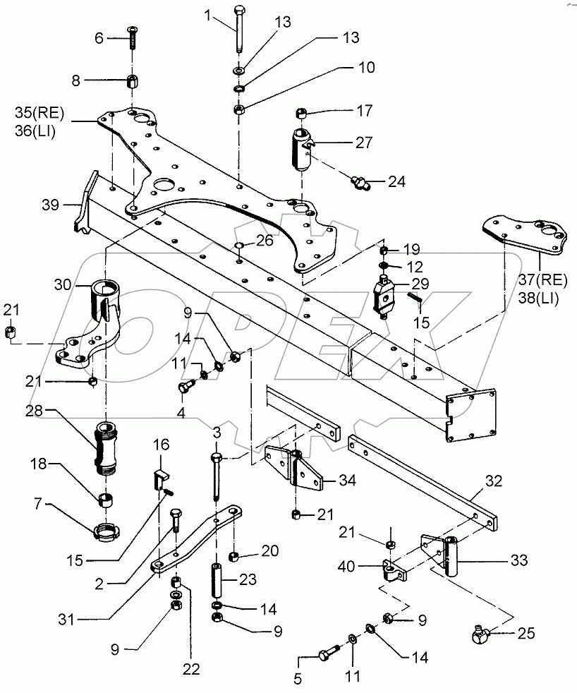  602 8111 Basic frame