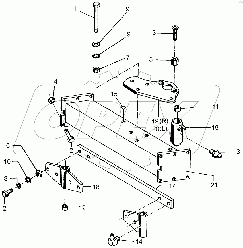  602 8210 Frame extension