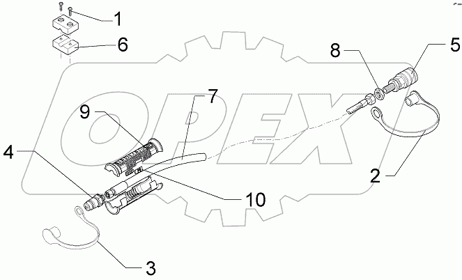  675 1340 HY-assembly attachment arm