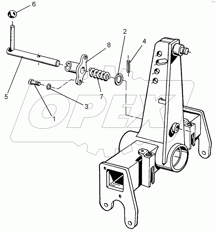  633 7428 Locking device