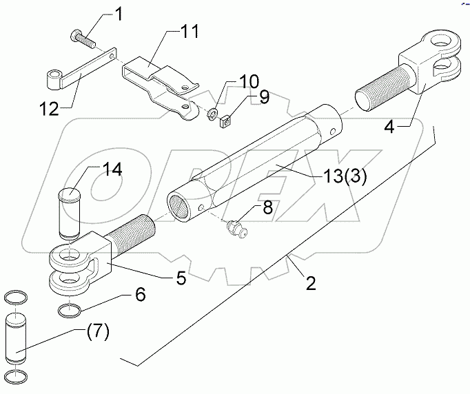  634 1638 Width adjuster