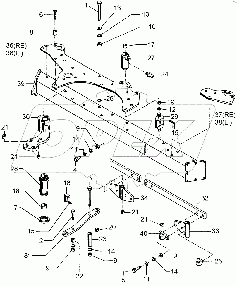  602 8110 Basic frame
