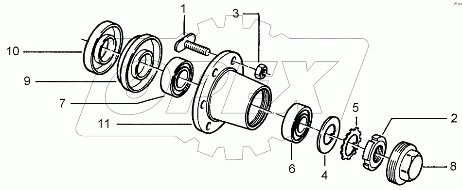  549 8884 Bearing