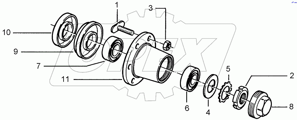  549 8886 Bearing