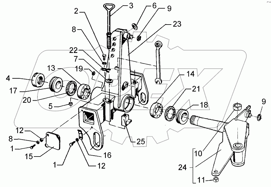  633 7180 Turnover mechanism