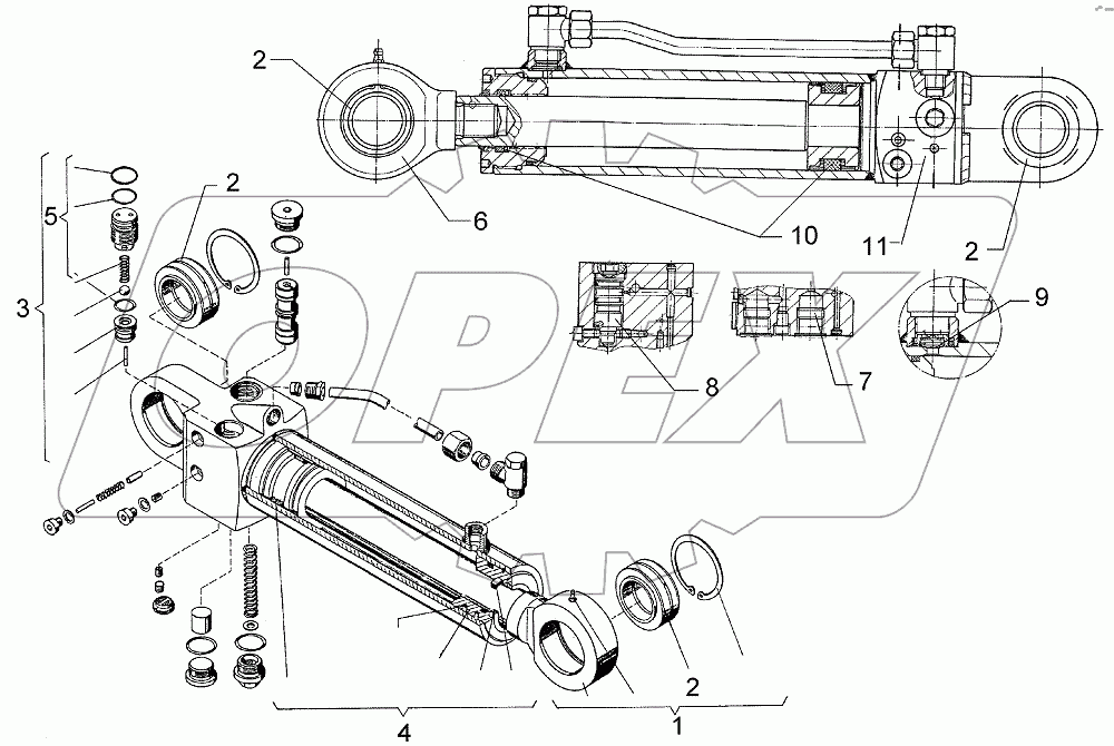  575 2374 Change over ram