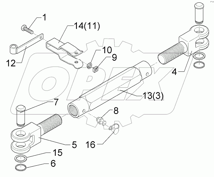  634 1642 Width adjuster