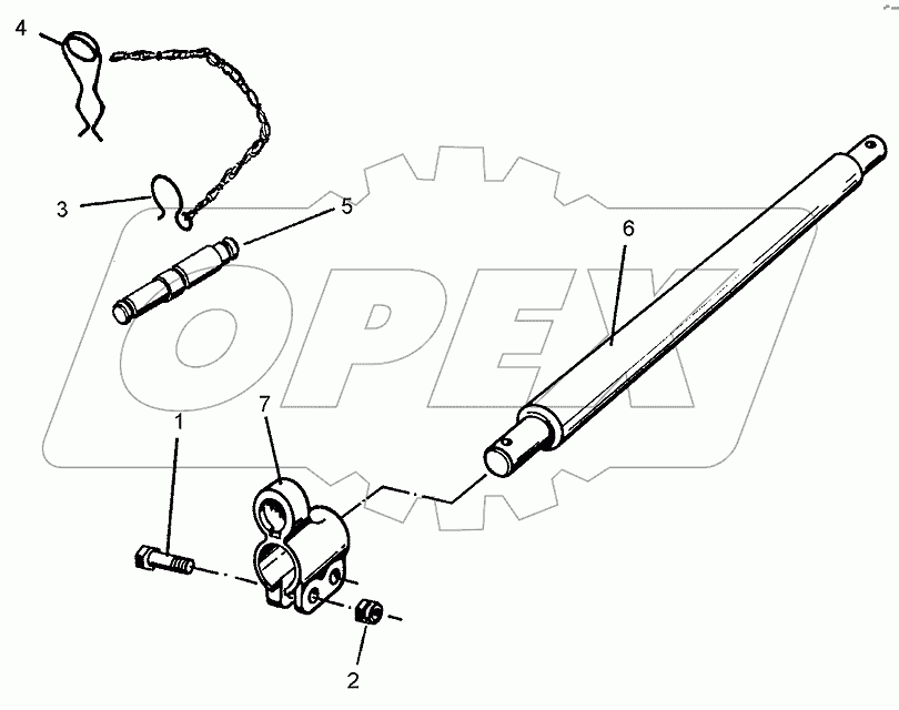  661 1215 Three point connection