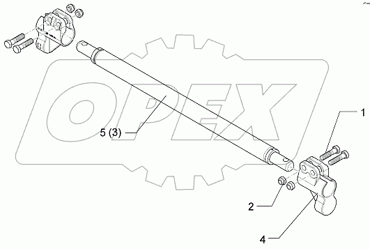  661 1354 Lower link connection