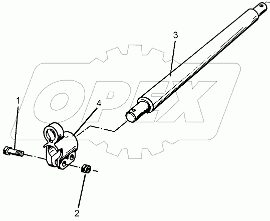  661 1372 Lower link connection