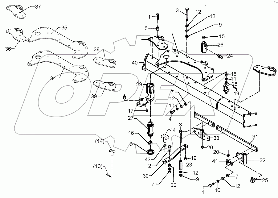  602 8200 Basic frame