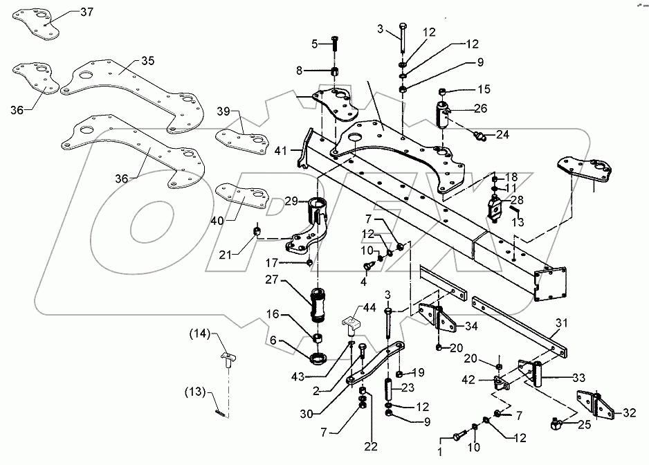  602 8201 Basic frame