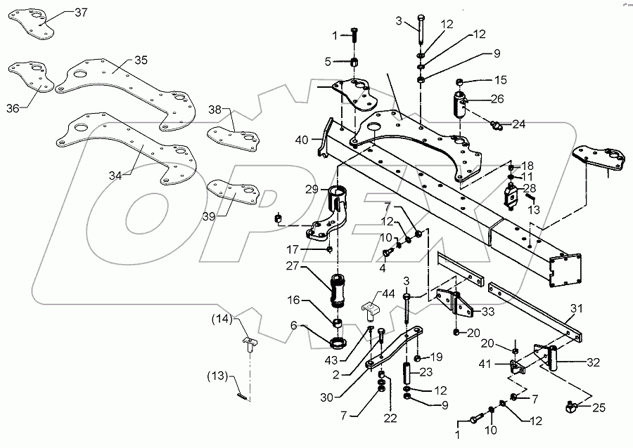  602 8205 Basic frame