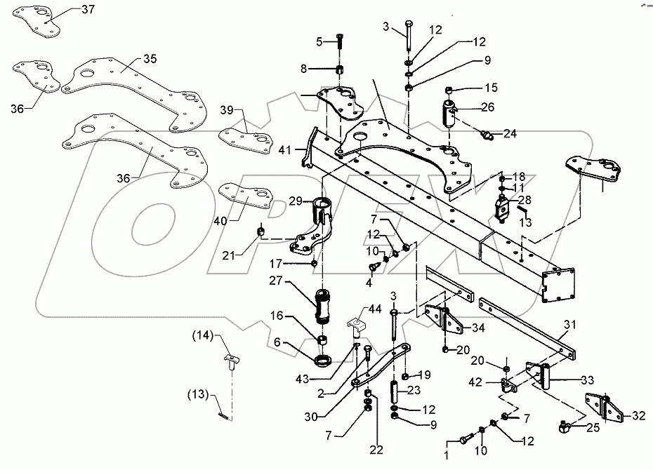  602 8206 Basic frame