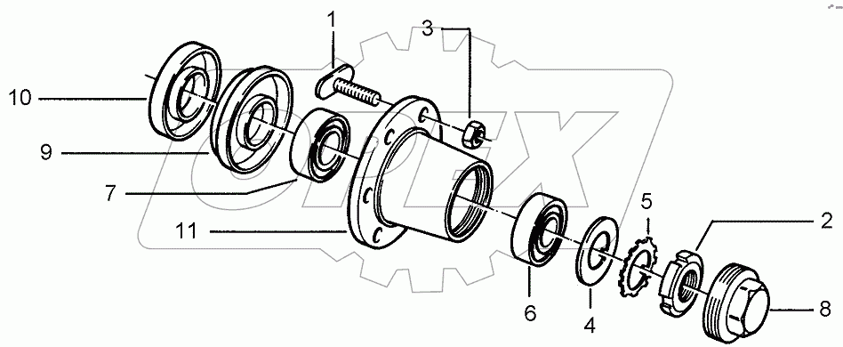  549 8886 Bearing