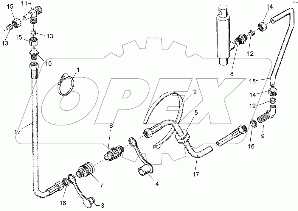  675 1316 HY-assembly attachment arm
