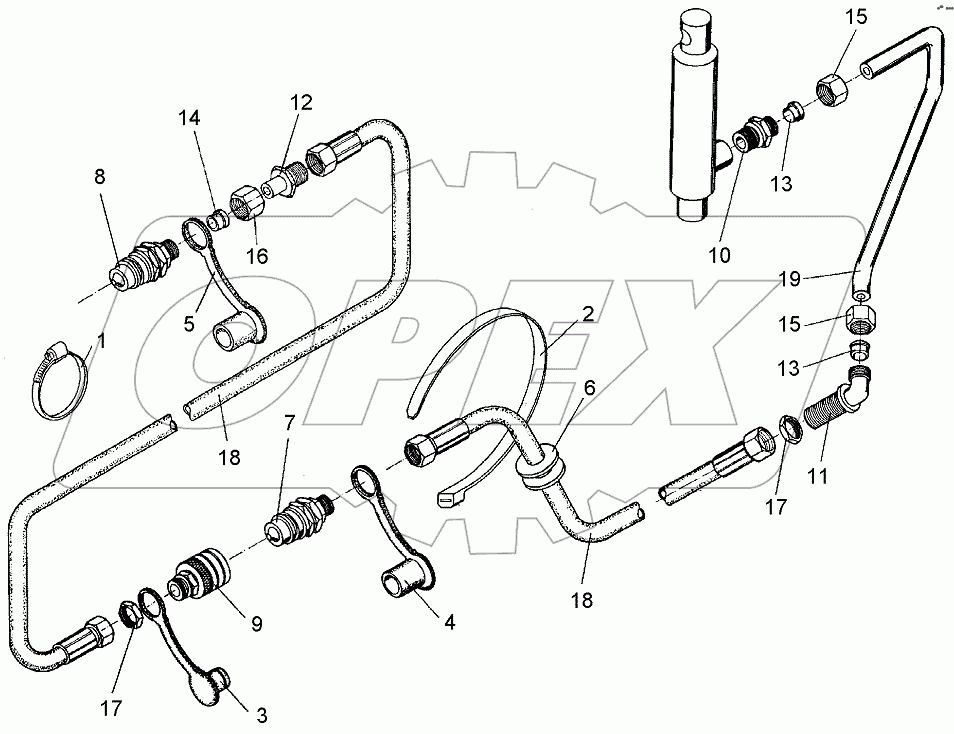  675 1320 HY-assembly attachment arm