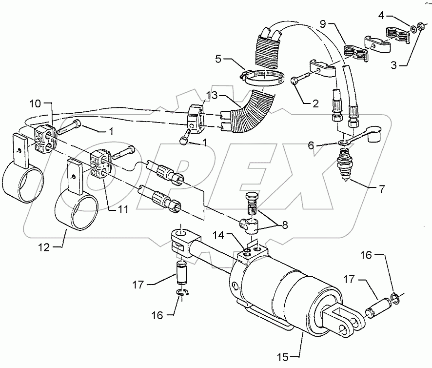  675 3572 Width adjuster