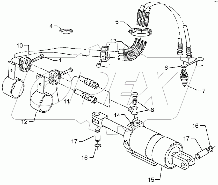  675 3576 Width adjuster
