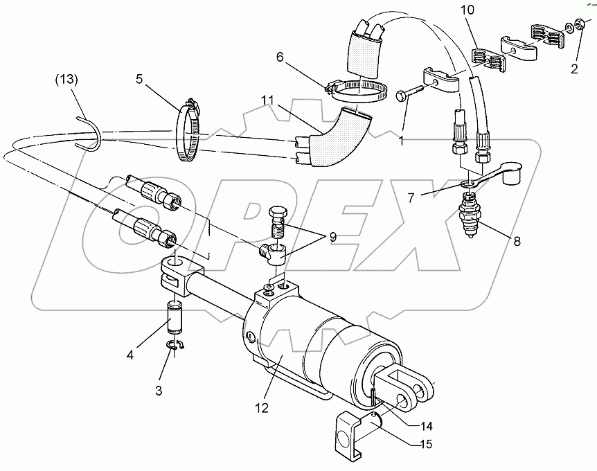  675 3581 Width adjuster