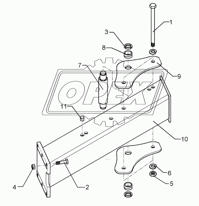 Frame extension VO 9-100