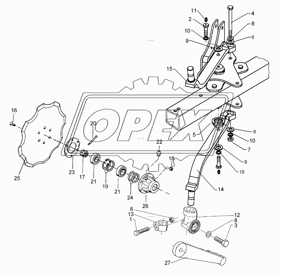 Disc coulter VO 9 D590-M Z