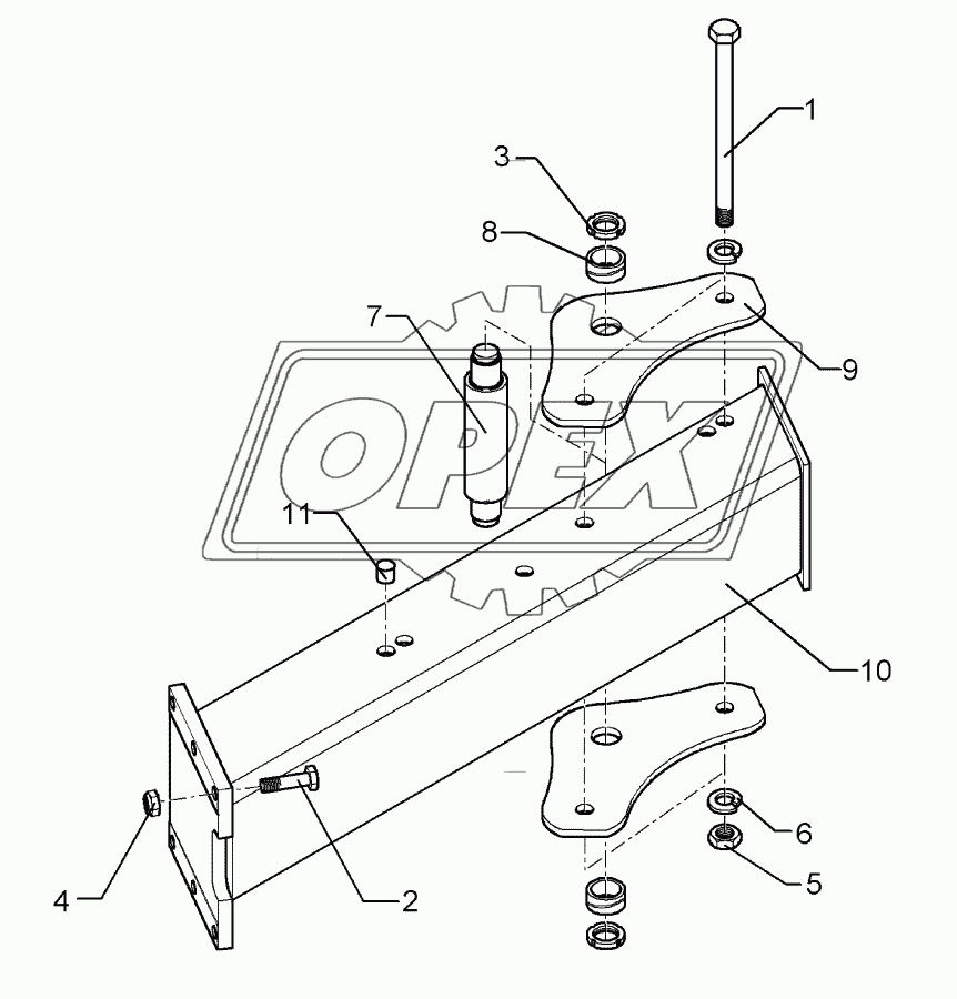 Frame extension VO 9-100