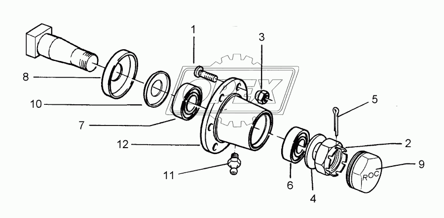 Bearing V60-6/160/205 D18