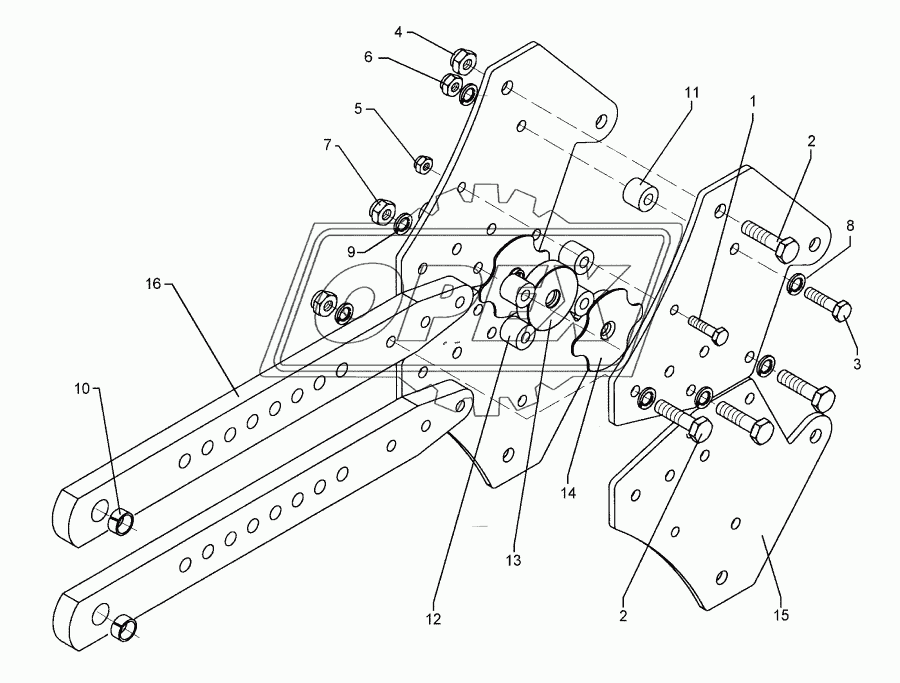 Trip device Rolle-HY-170-80.35-D14