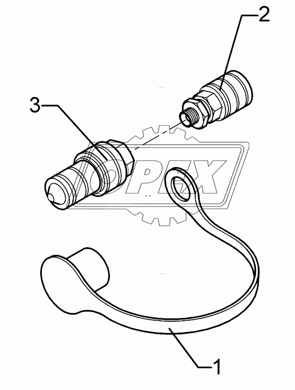 Adapter-inner thread K700