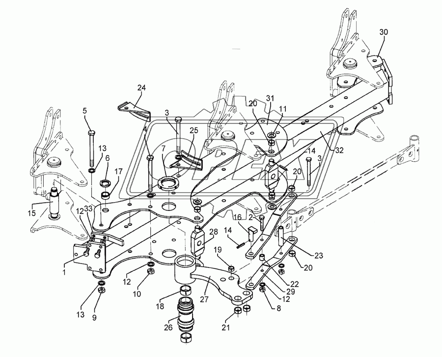 Basic frame VO 5 3-90