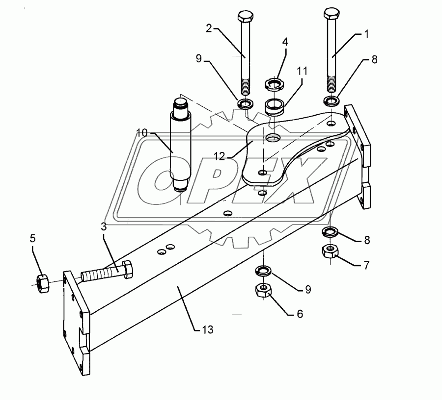 Frame extension VO 5/6-100