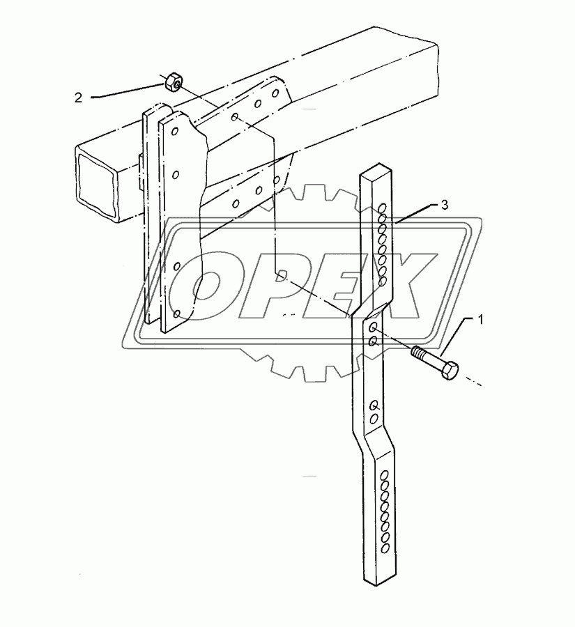 Skim stalk	S 50x30-260 H750