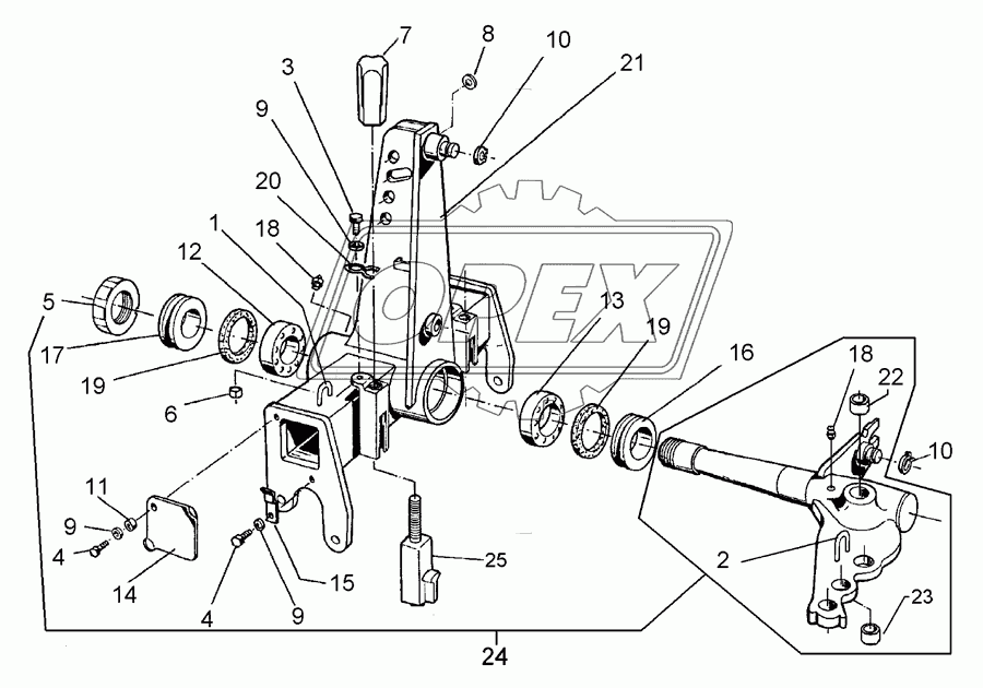 Turnover mechanism E90