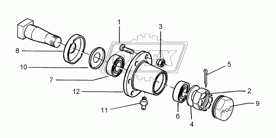 Bearing V60-6/160/205 D18