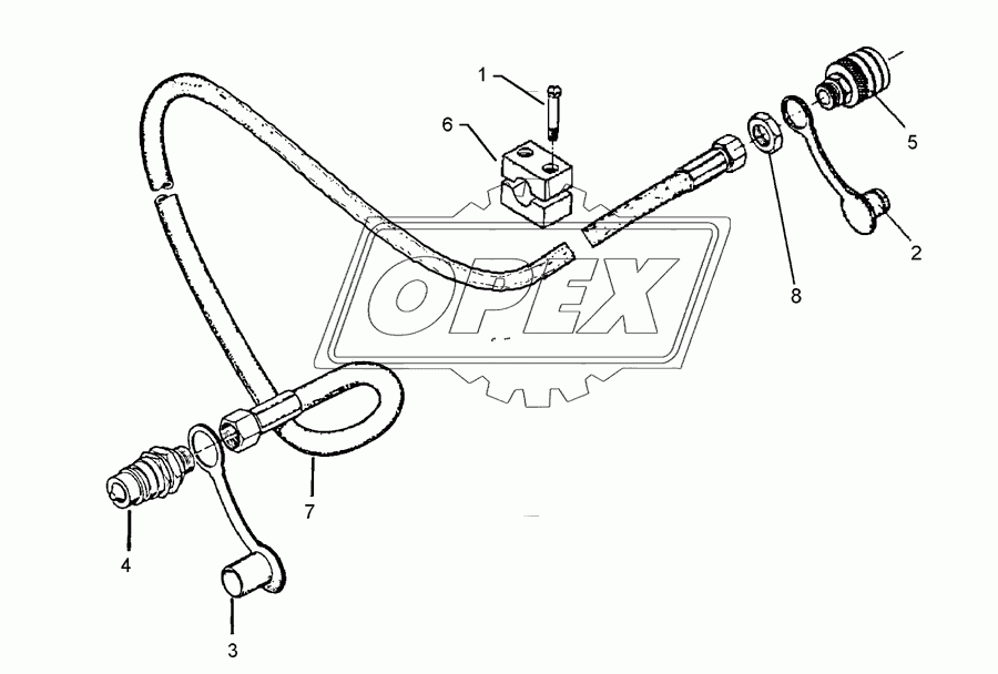 HY-assembly attachment arm	PA-E1-D