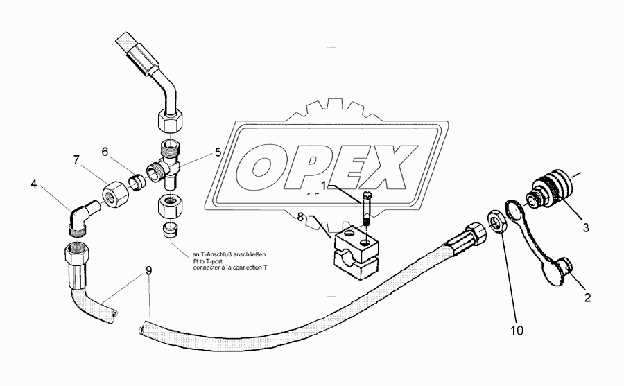 HY-assembly attachment arm	PA-E1-K