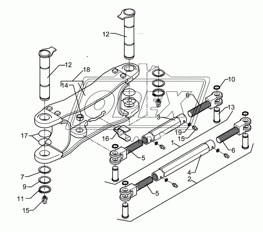 Adjustment centre V-45/550