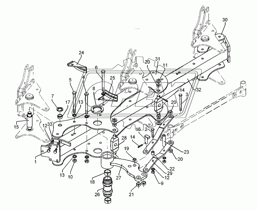 Basic frame VO 7 3-100