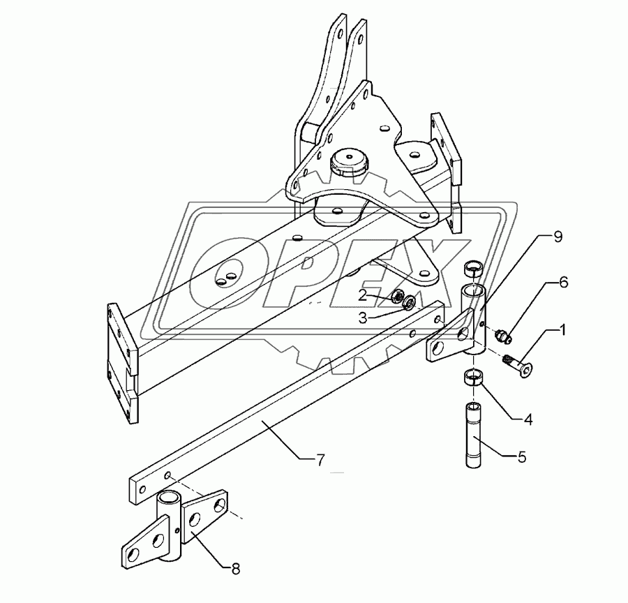 Rod Anbauteil V07/7X-4/5-100