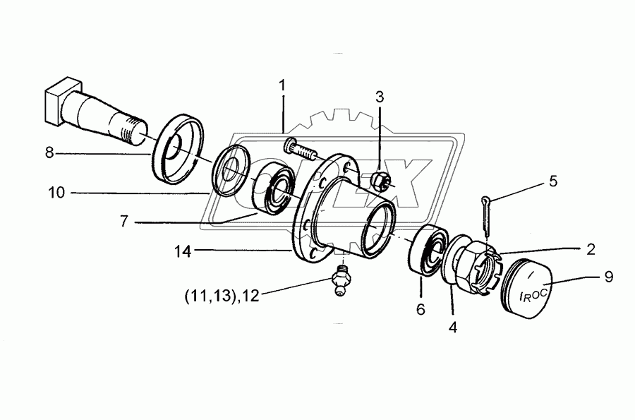 Bearing 5/93,5/140 M14 50x50