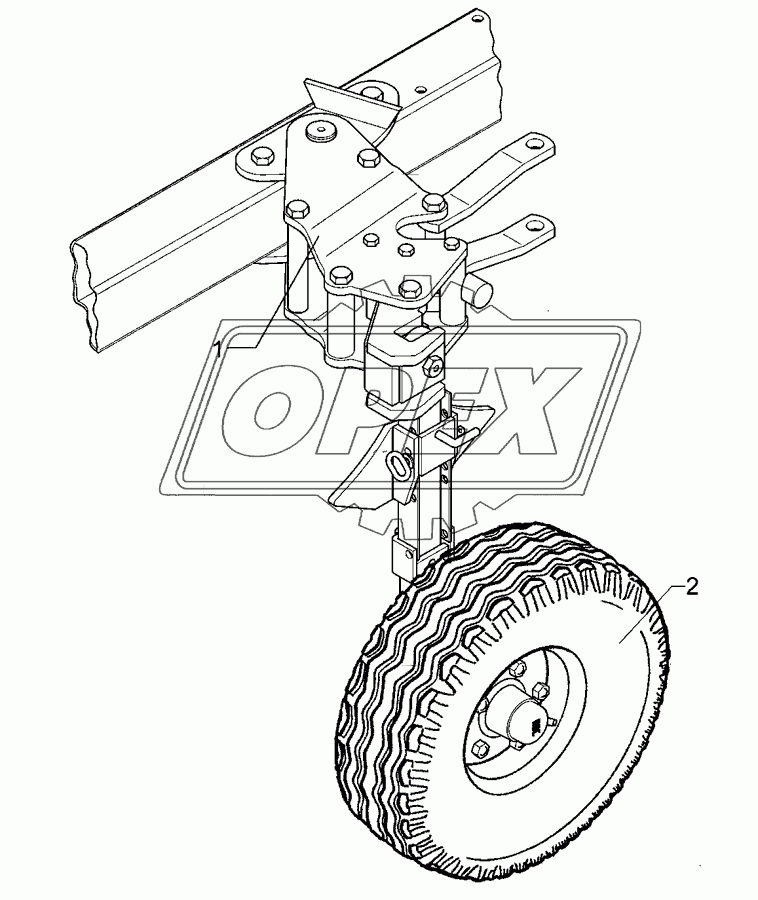 Depth wheel V07/615 195R15 D650x198