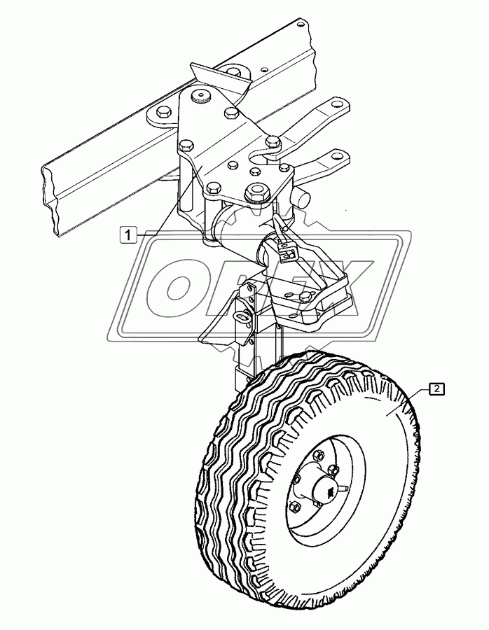 Uni-wheel V07 10.0/80-12