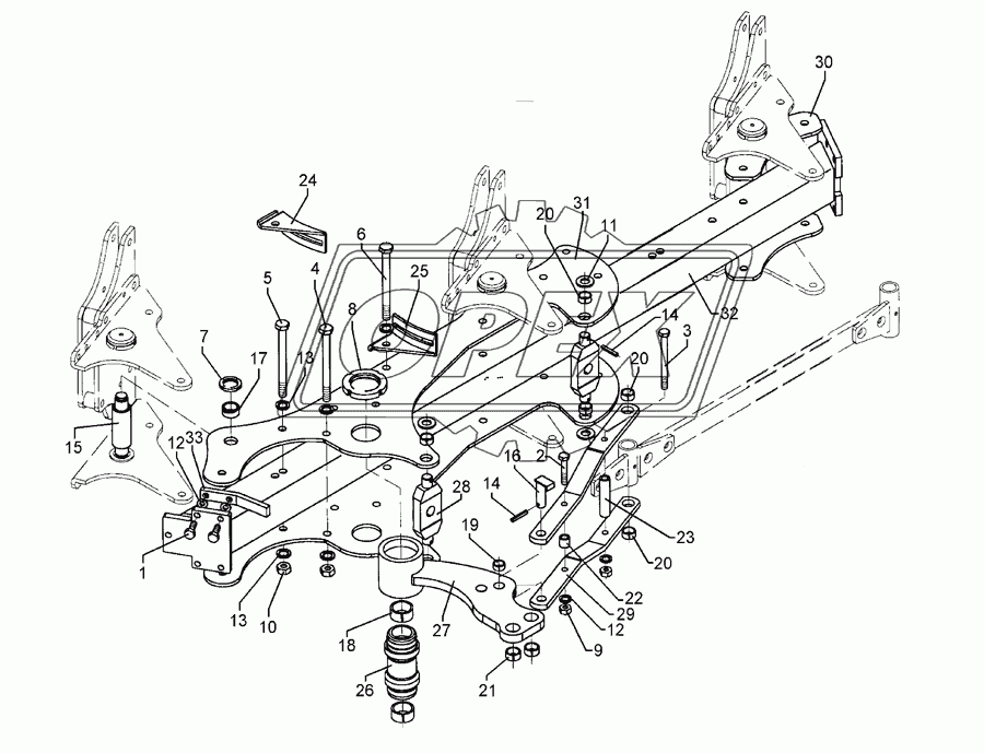 Basic frame VO 7 3-100