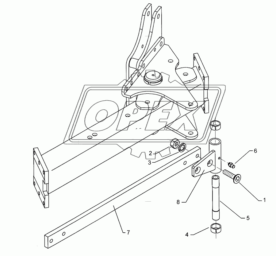 Rod Anbauteil VO 7/7X-3-100