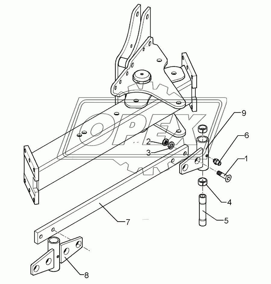 Rod Anbauteil V07/7X-4/5-90